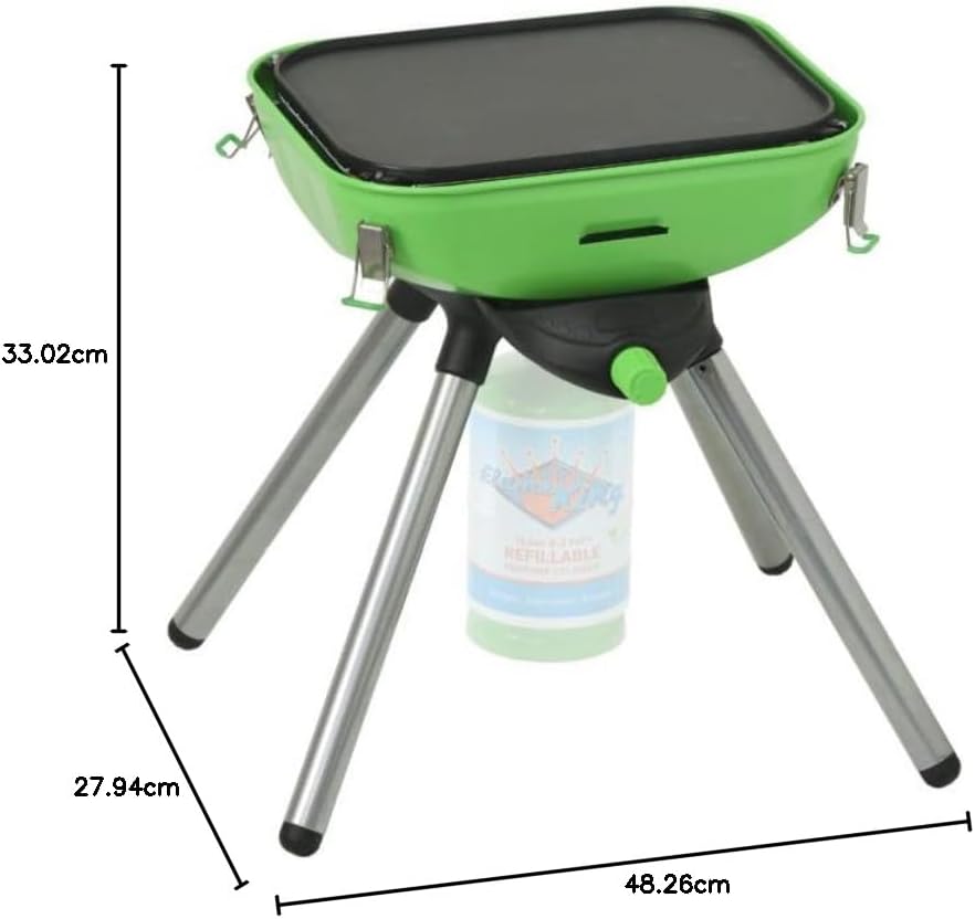 Flame King Portable Propane BBQ Grill