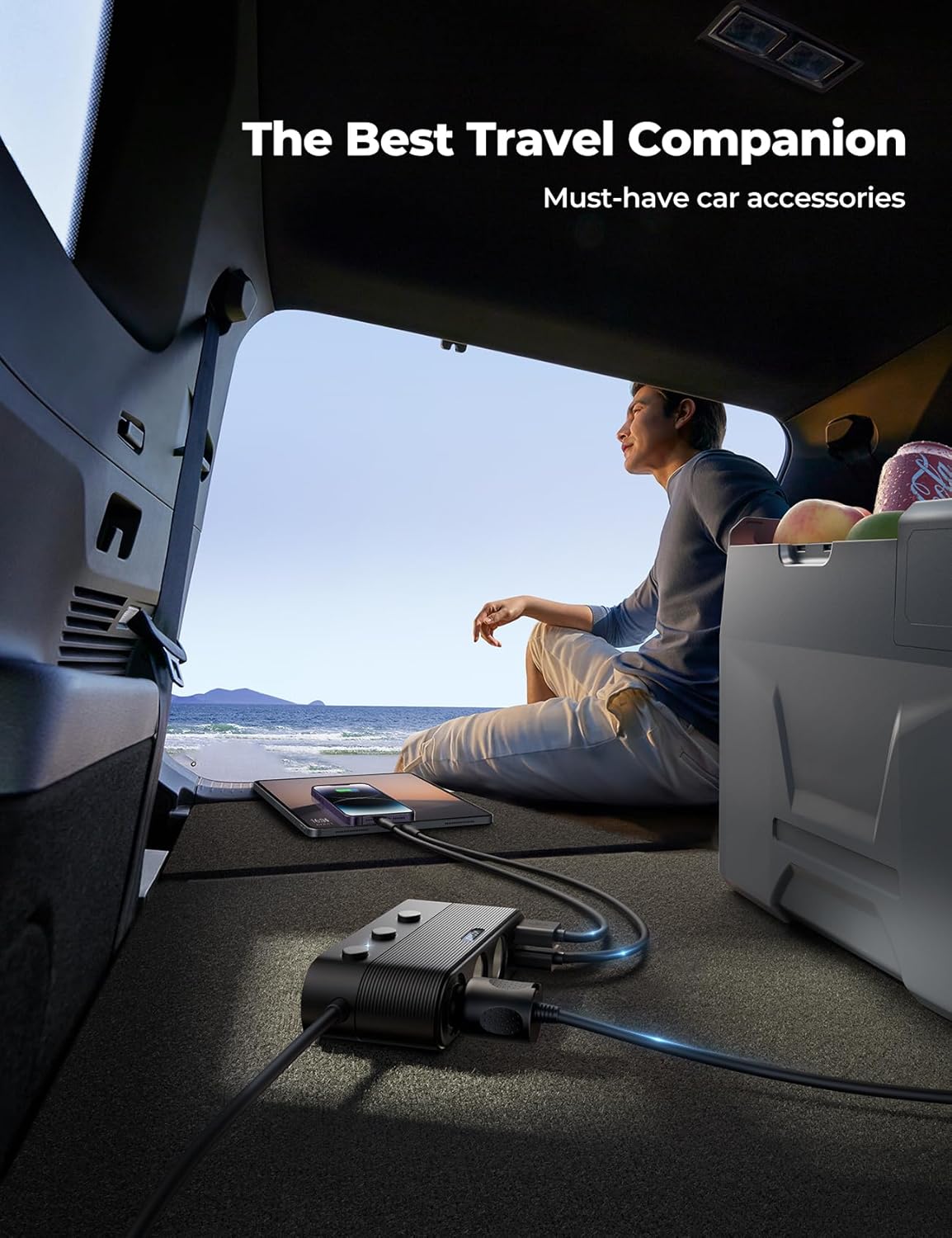 JOYROOM 7-in-1 Car Charger Adapter 179W