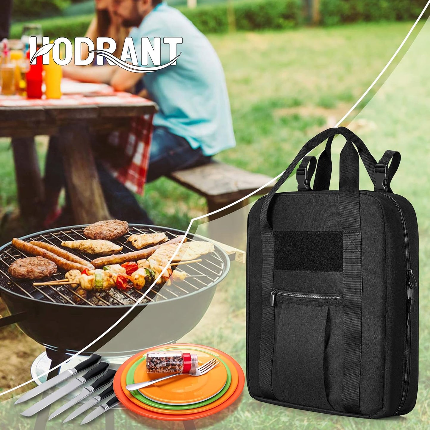 HODRANT Hanging Camp Utensil Organizer