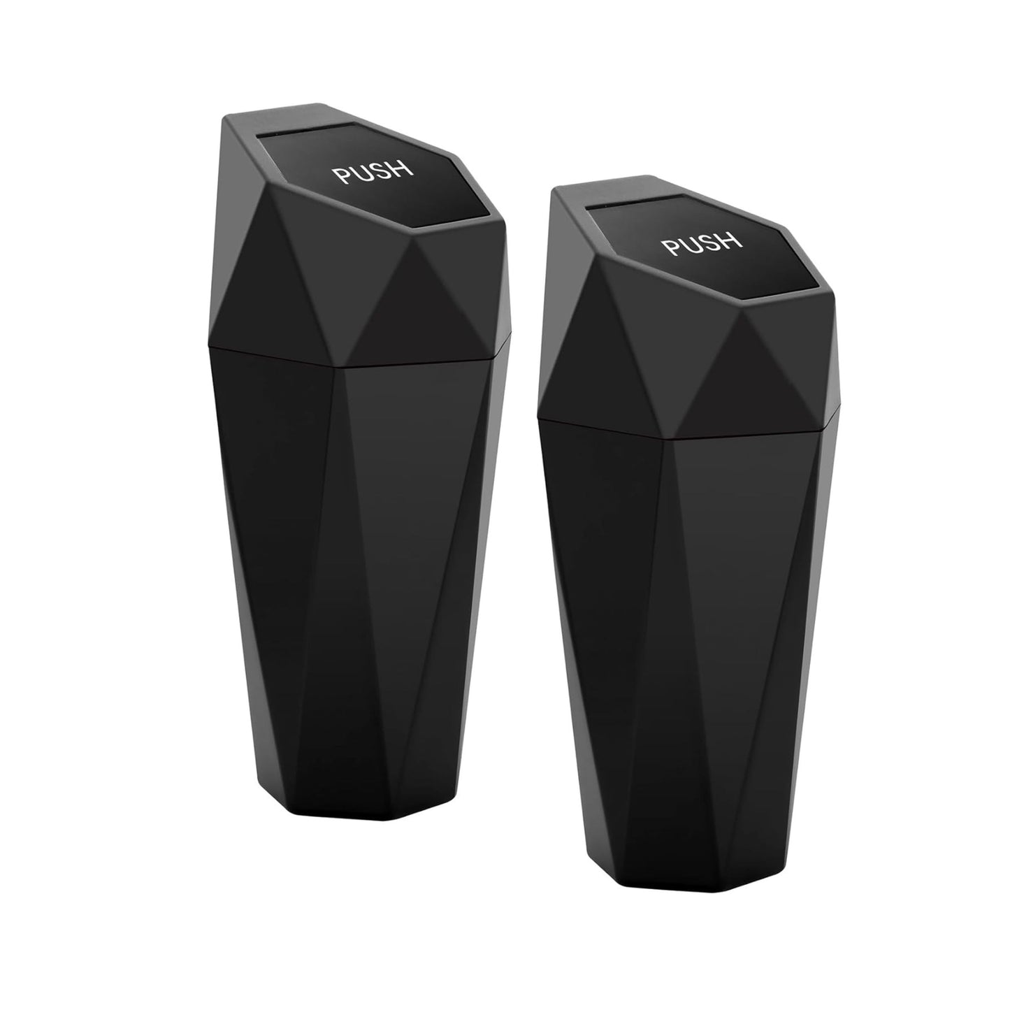 Ginsco 2-Pack Mini Car Trash Can