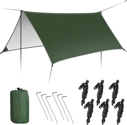 Reibeny Waterproof Camping Tarp 3x3m