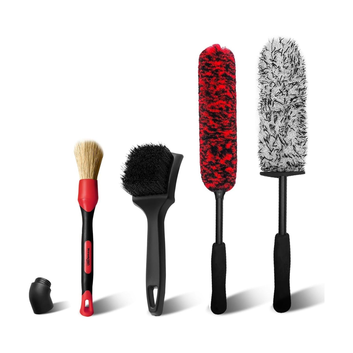 YeewayVeh 4-Pack Car Wheel Cleaning Kit