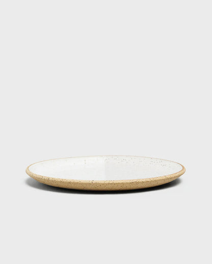 White Speckle Ceramic Salad Plate