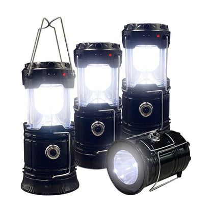 XTAUTO Collapsible LED Camping Lantern 4-Pack