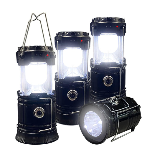 XTAUTO Collapsible LED Camping Lantern 4-Pack