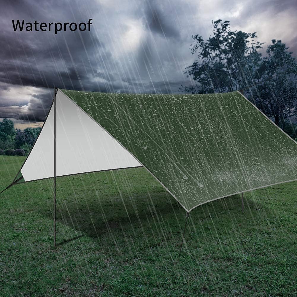Reibeny Waterproof Camping Tarp 3x3m