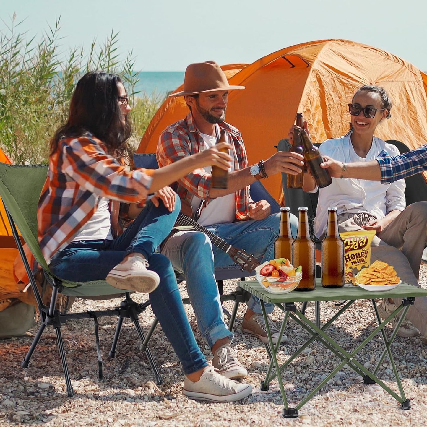 Outplea Portable Folding Camping Chair