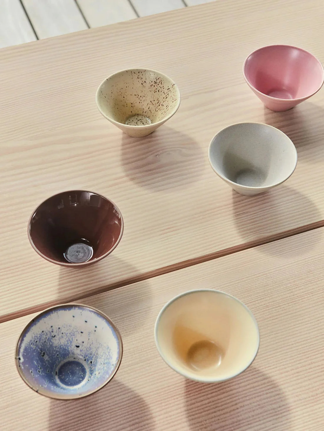 Artisan Ceramic Bowl Trio Set