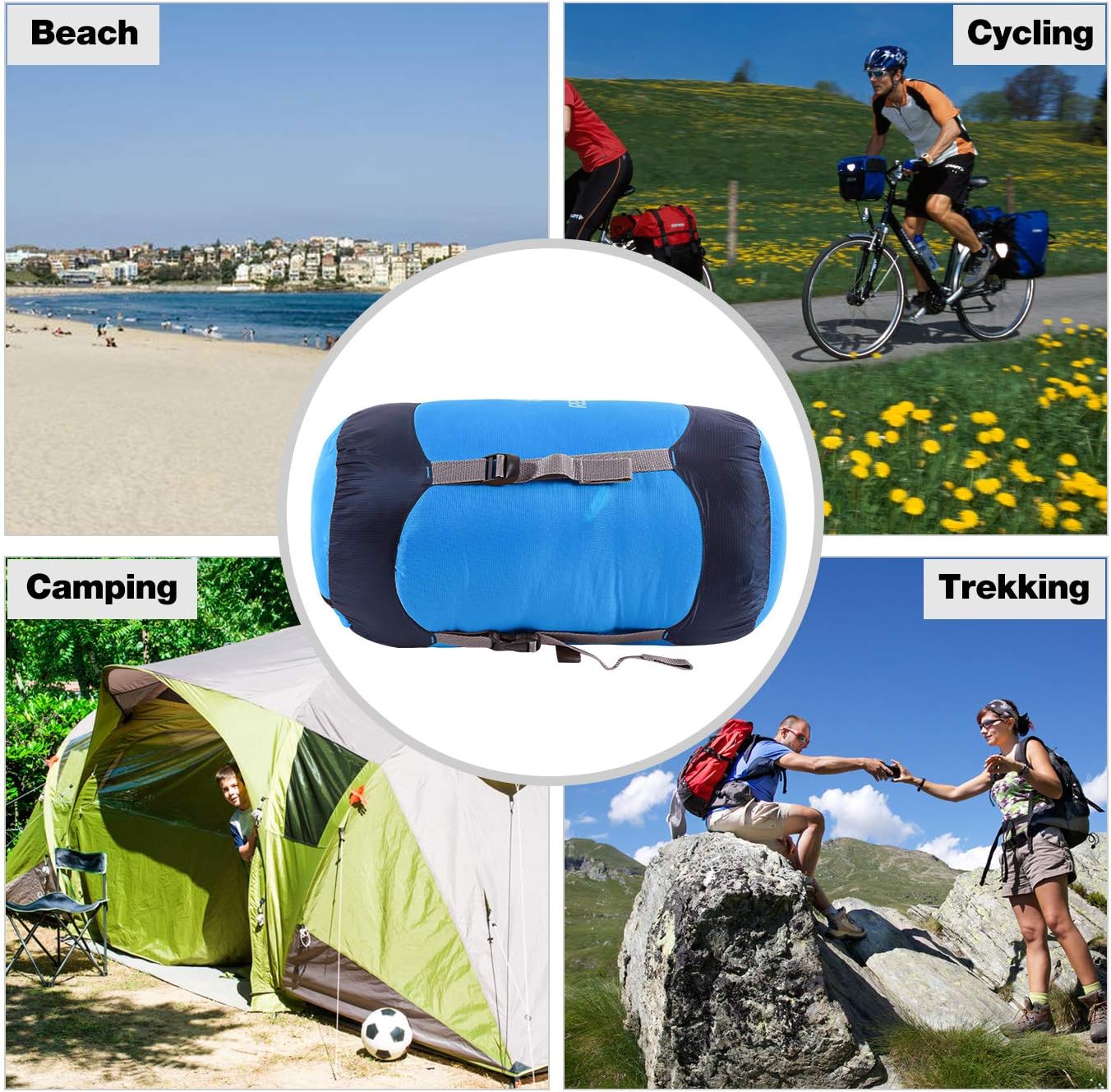 REDCAMP Nylon Compression Stuff Sack