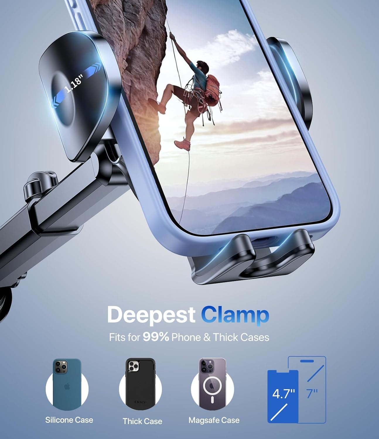 Miracase 3-in-1 Car Phone Holder