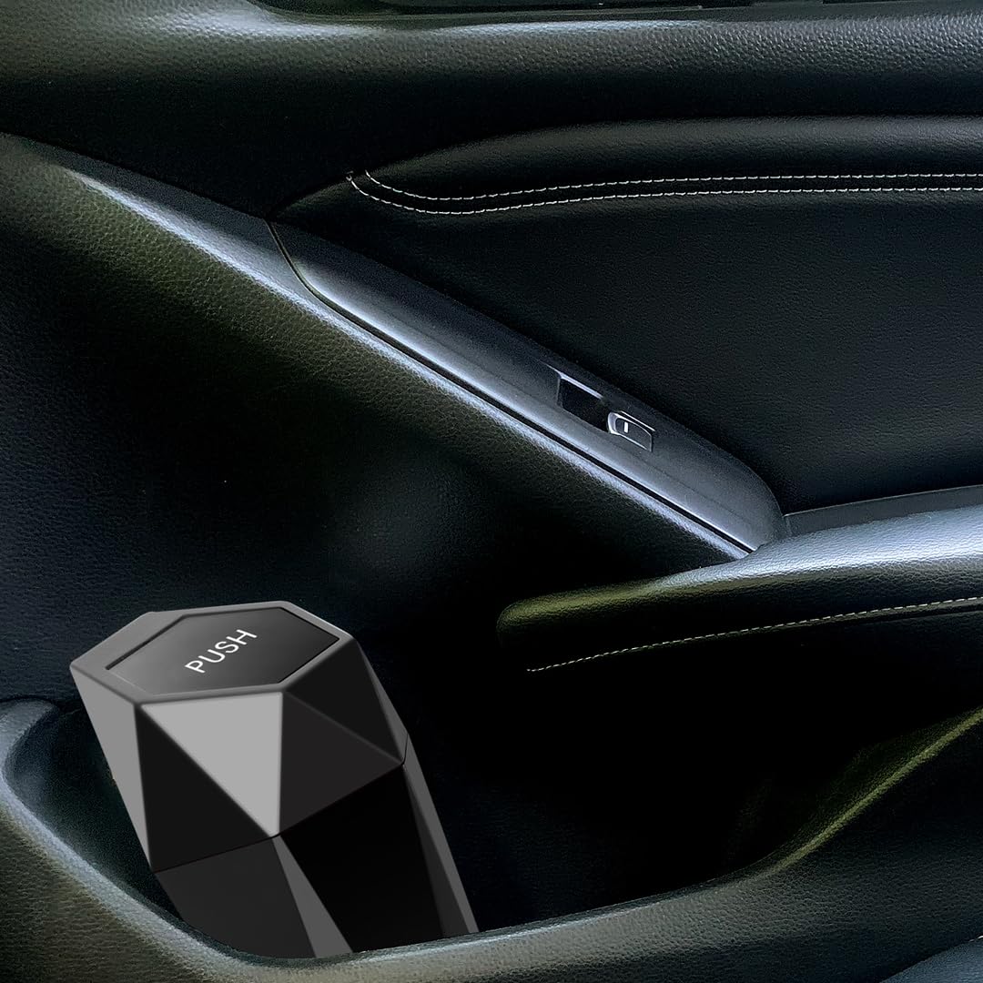 Ginsco 2-Pack Mini Car Trash Can