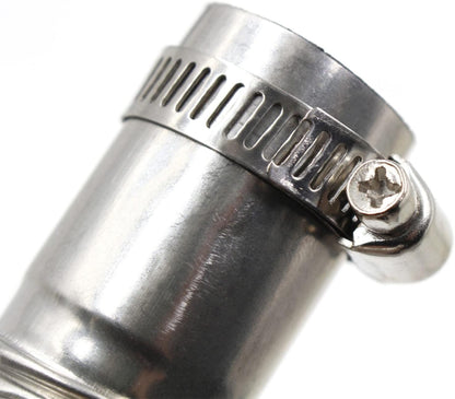 Gift2u Stainless Steel Exhaust Pipe Connector 2-Pack
