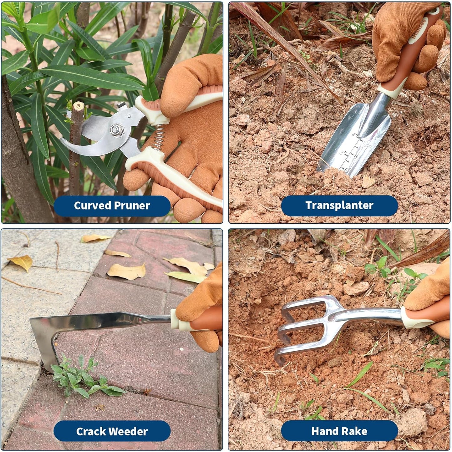 12-Piece Heavy Duty Gardening Tool Set