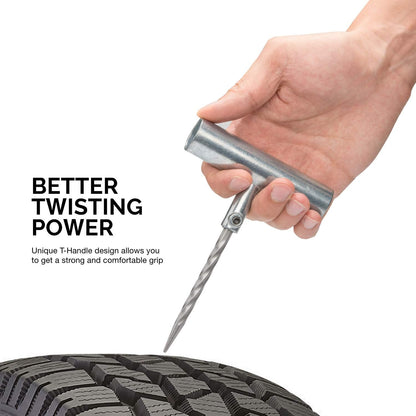 Tooluxe 35-Piece Heavy Duty Tire Repair Kit