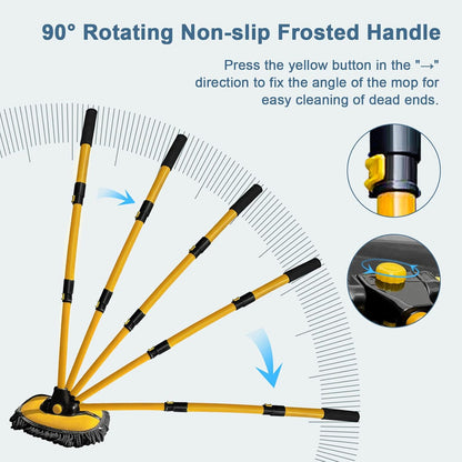 YeewayVeh Long Handle Car Wash Brush