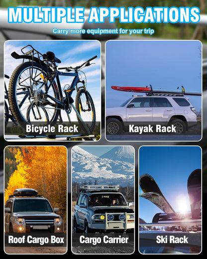 Komsepor 55” Universal Car Roof Rack Bars