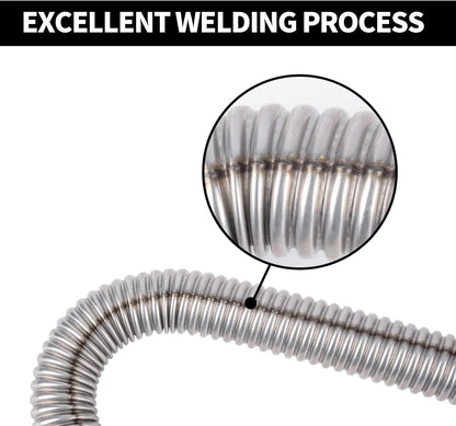 23.6” Stainless Steel Diesel Exhaust Hose