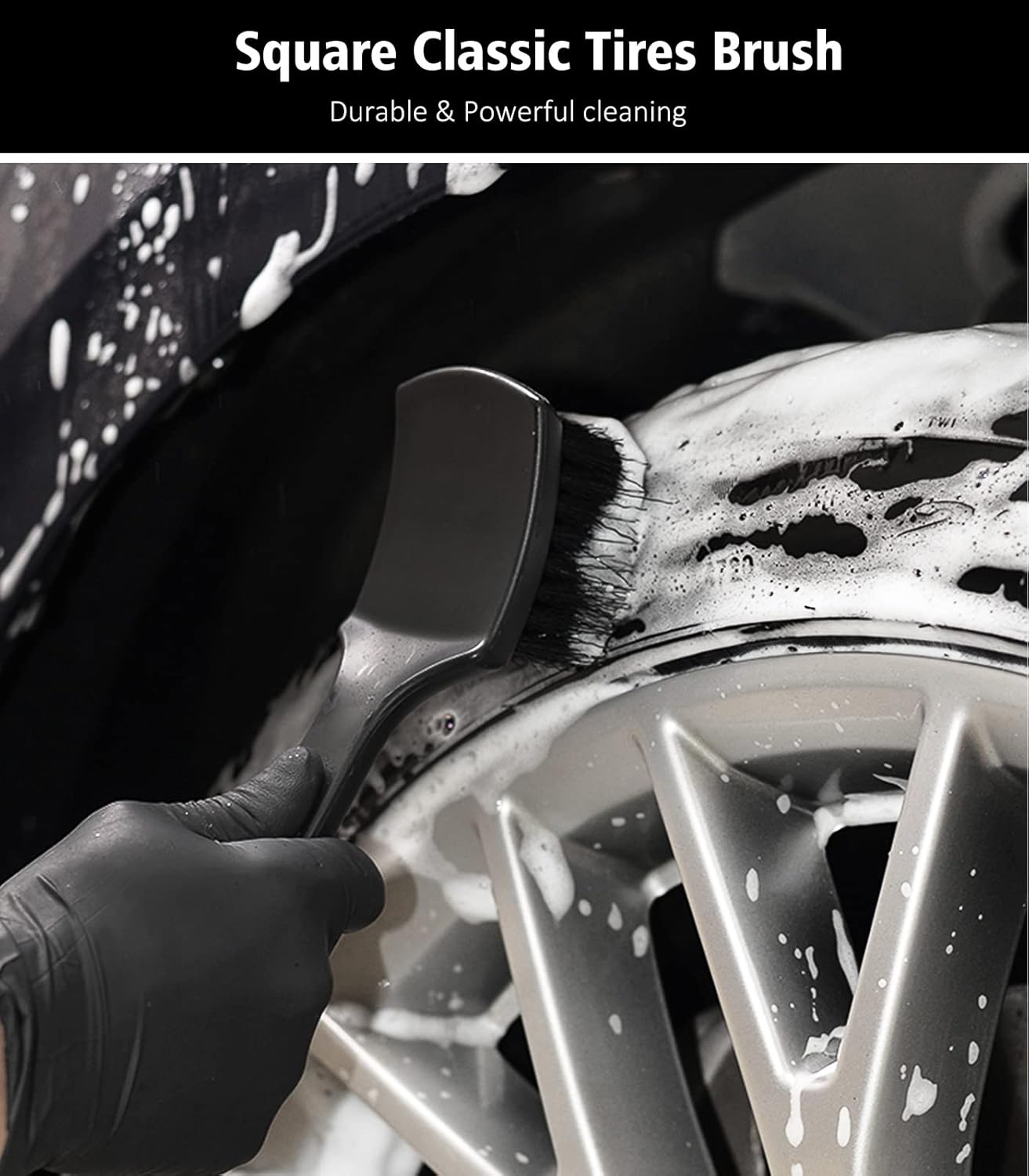 YeewayVeh 4-Pack Car Wheel Cleaning Kit