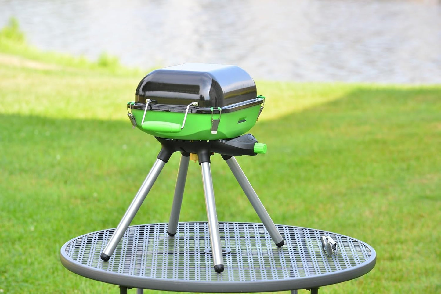 Flame King Portable Propane BBQ Grill
