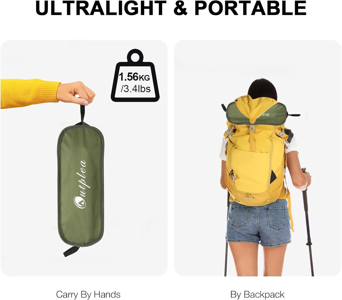 Outplea Portable Folding Camping Chair