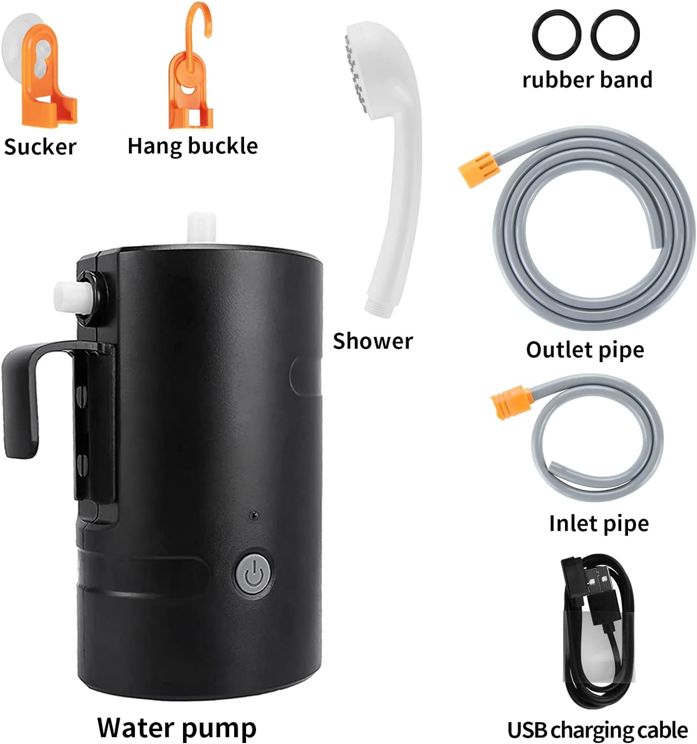 AZXJC Portable Outdoor Camping Shower