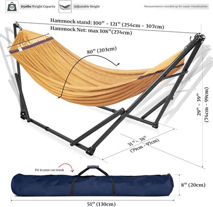 Tranquillo Double Hammock with Stand