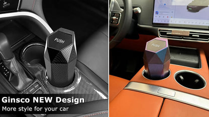 Ginsco 2-Pack Mini Car Trash Can