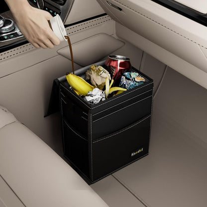K KNODEL Waterproof Car Trash Can