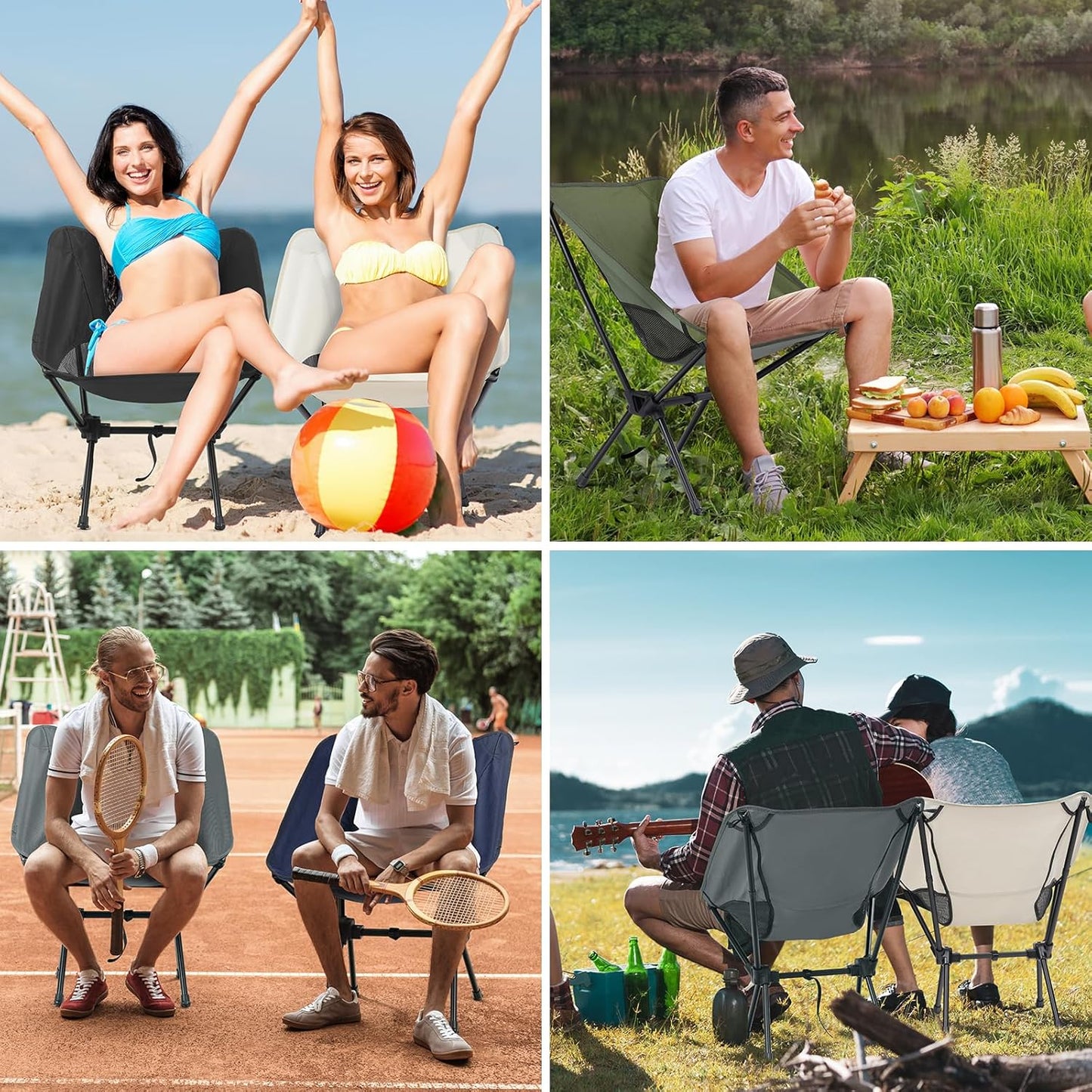 Outplea Portable Folding Camping Chair