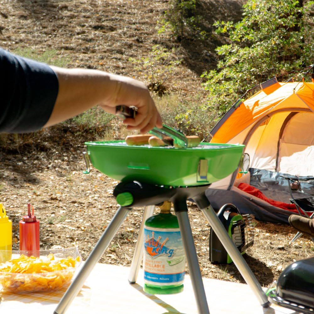 Flame King Portable Propane BBQ Grill