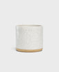 White Speckle Ceramic Planter
